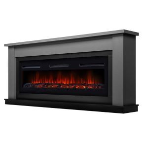 Электрический камин Electrolux Infinity EFP/P-1600ULS (Портал Canto Long графит, черный)